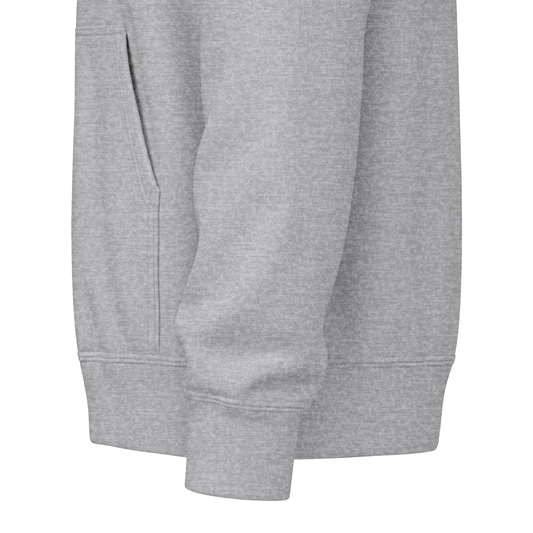 Classic White Fleece Hoodie – Soft Midweight Pullover
