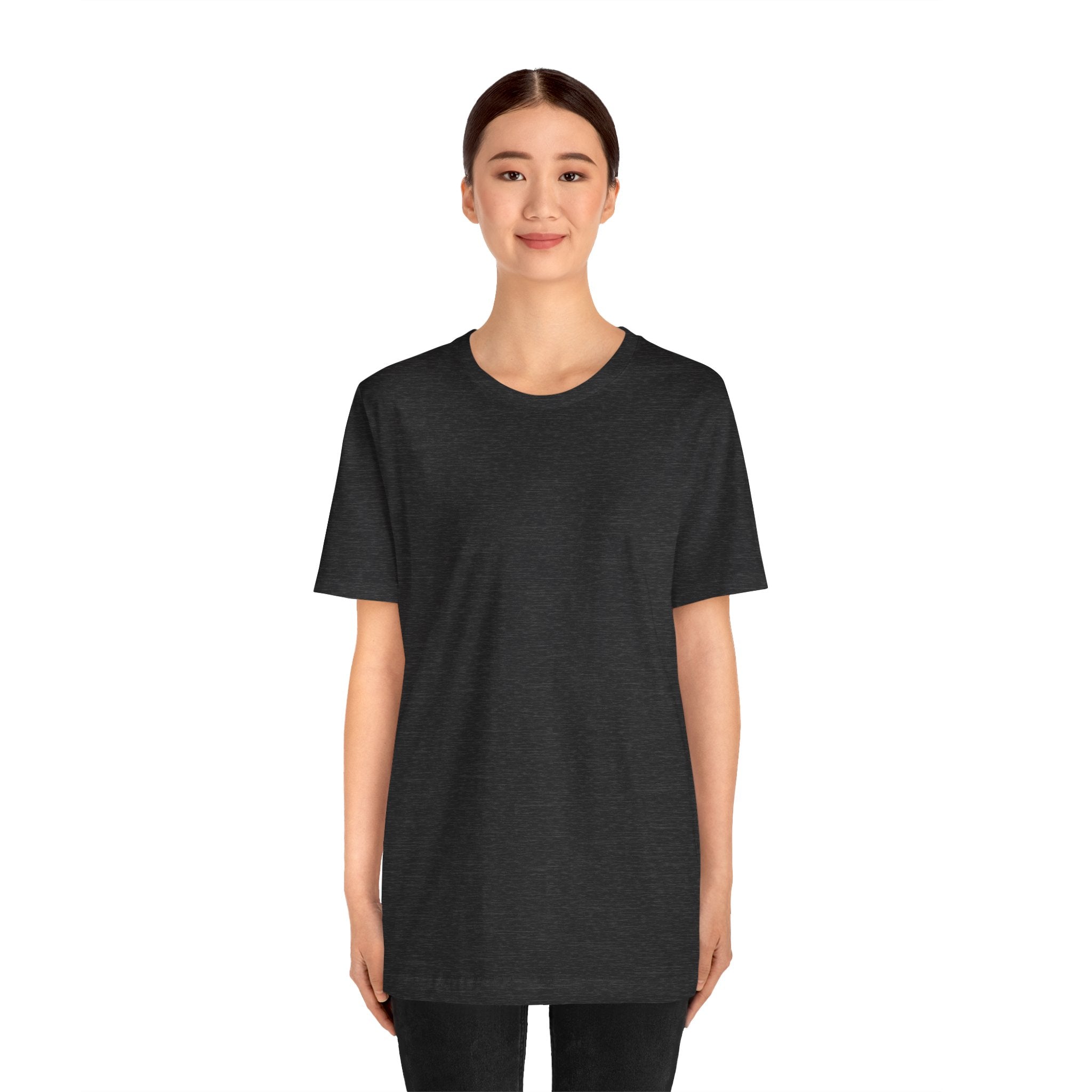 White Short Sleeve Tee — Minimal Classic Crewneck T-Shirt