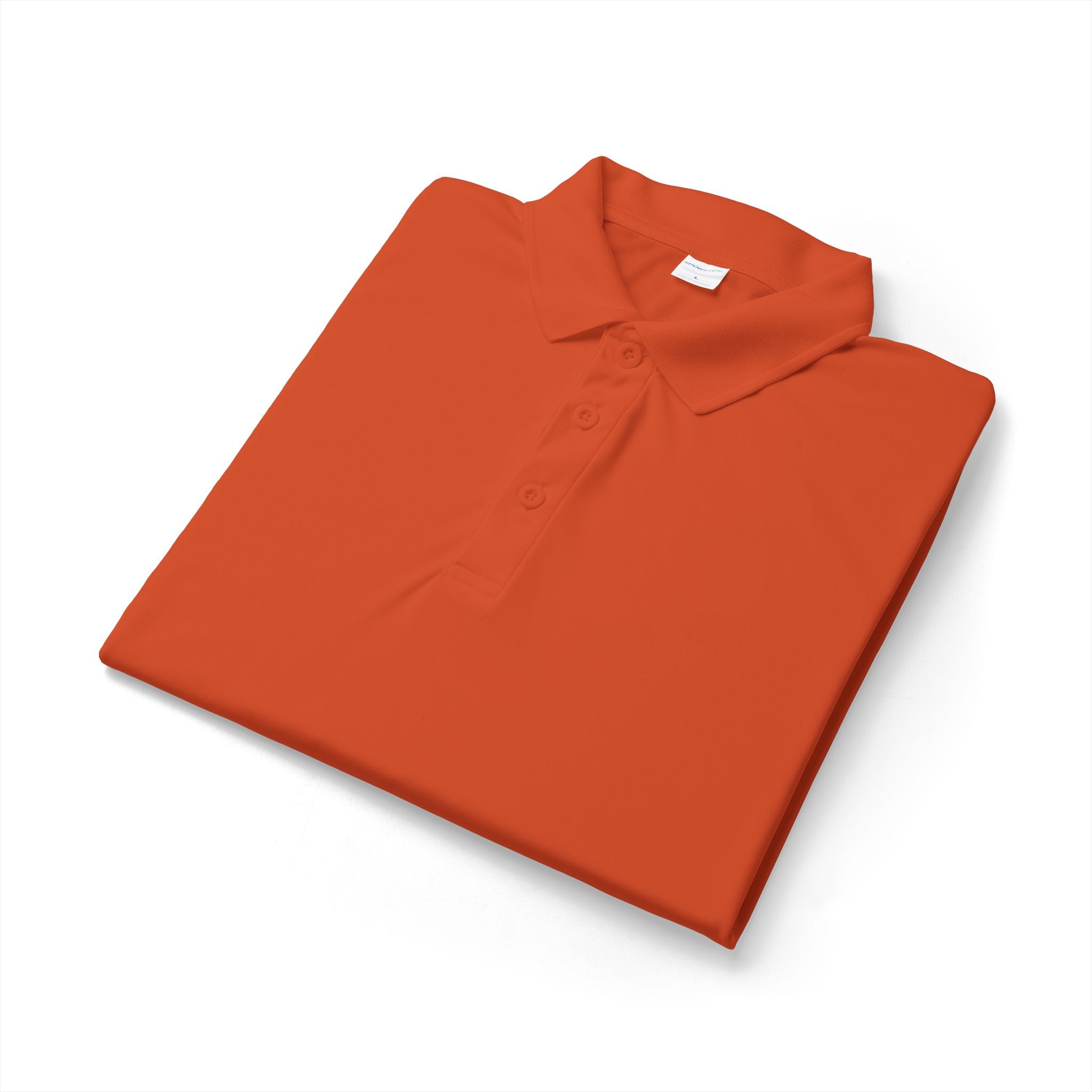 Men's White Performance Polo Shirt - Moisture-Wicking Sport-Tek Style
