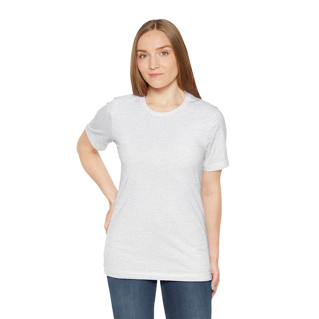 White Short Sleeve Tee — Minimal Classic Crewneck T-Shirt