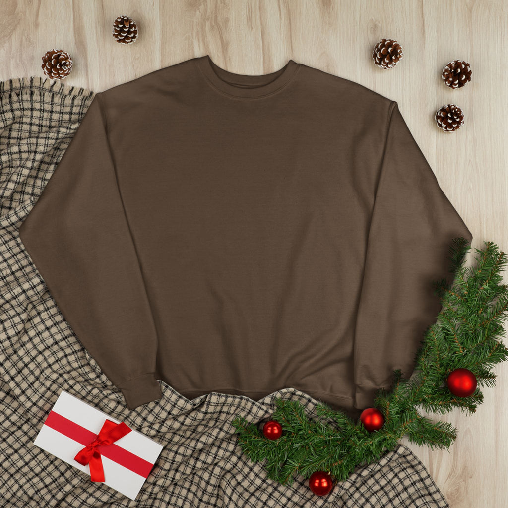 Classic White Crewneck Sweatshirt