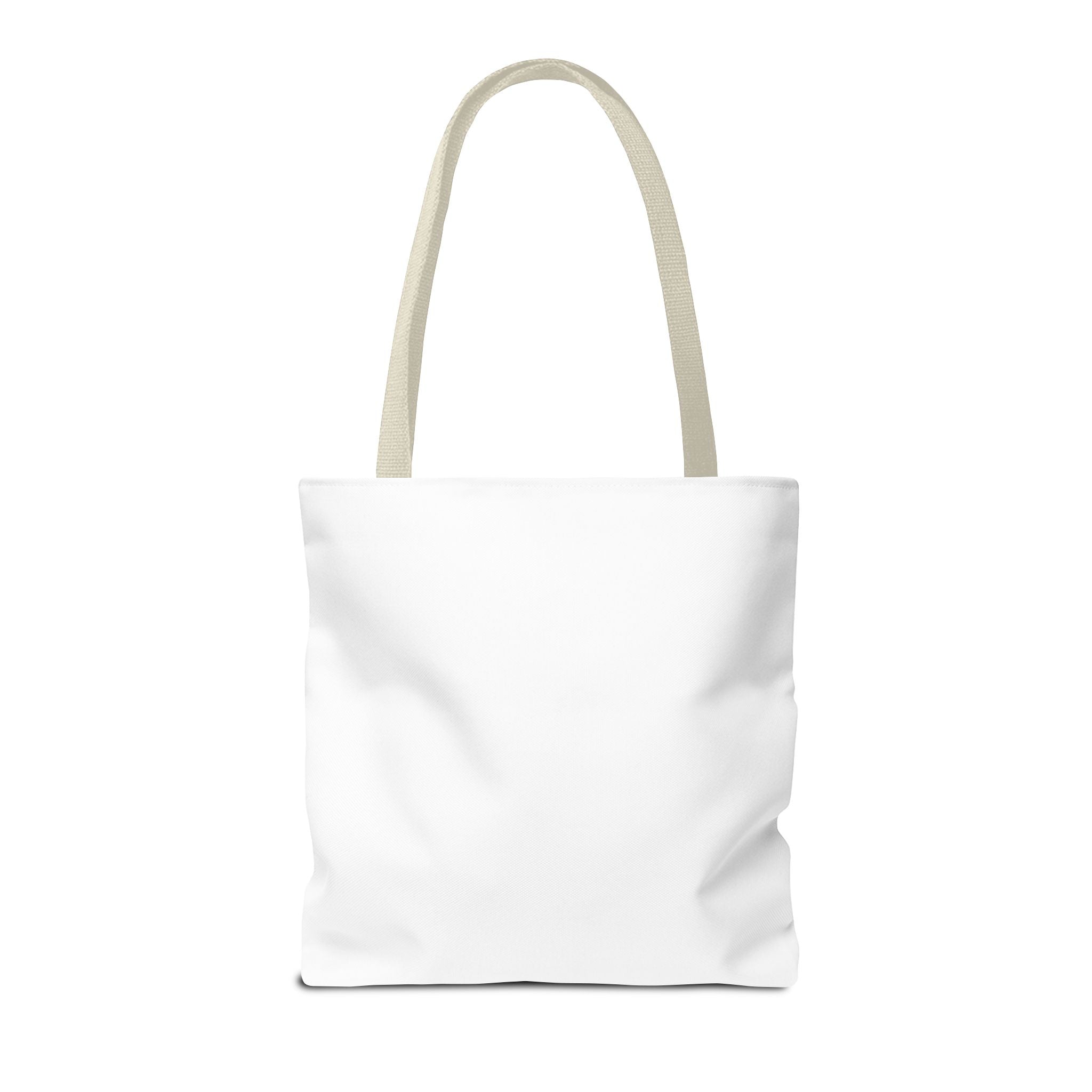 Custom All-Over Print Tote Bag — Blank White Canvas Shoulder Tote