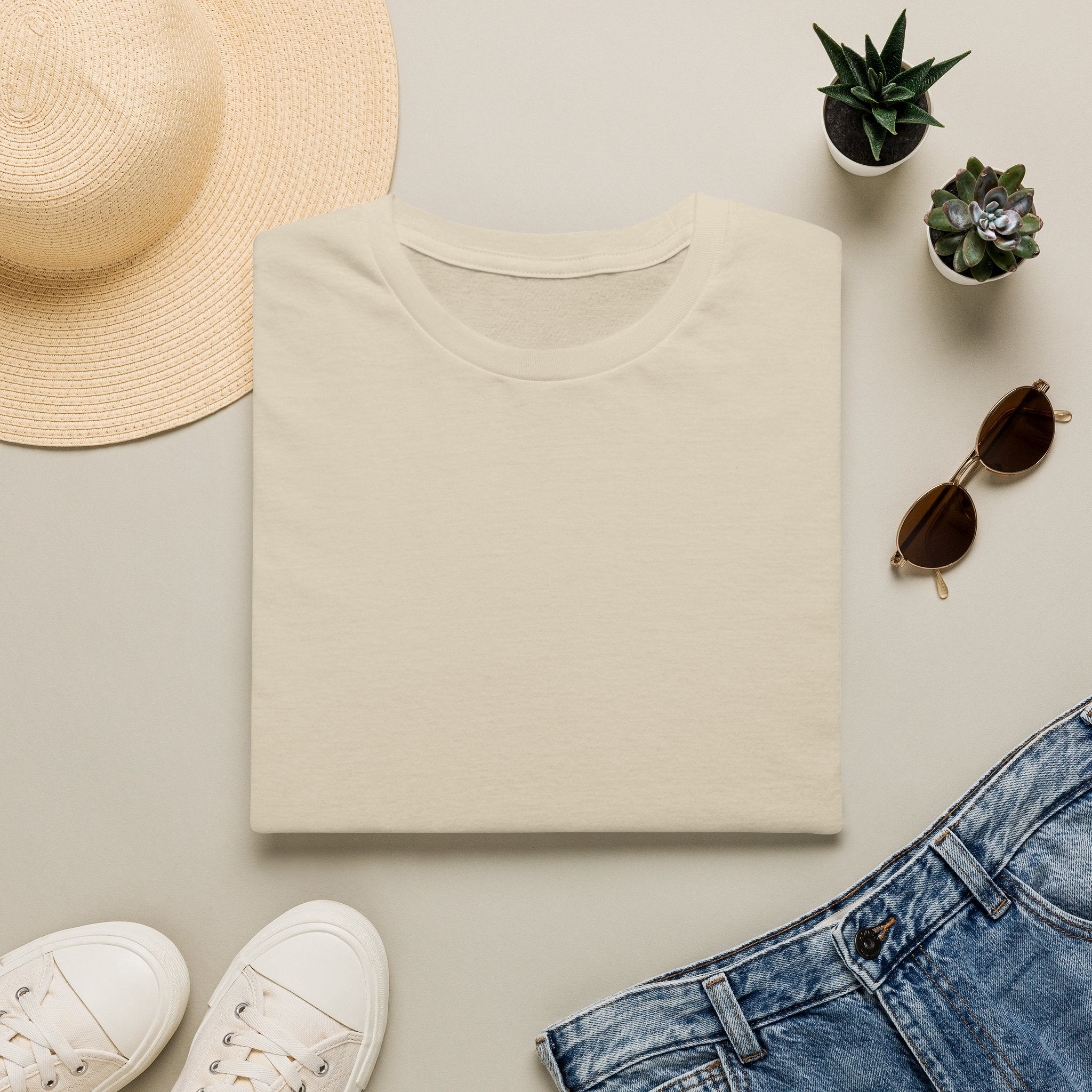 Classic White T‑Shirt — Minimal Everyday Tee