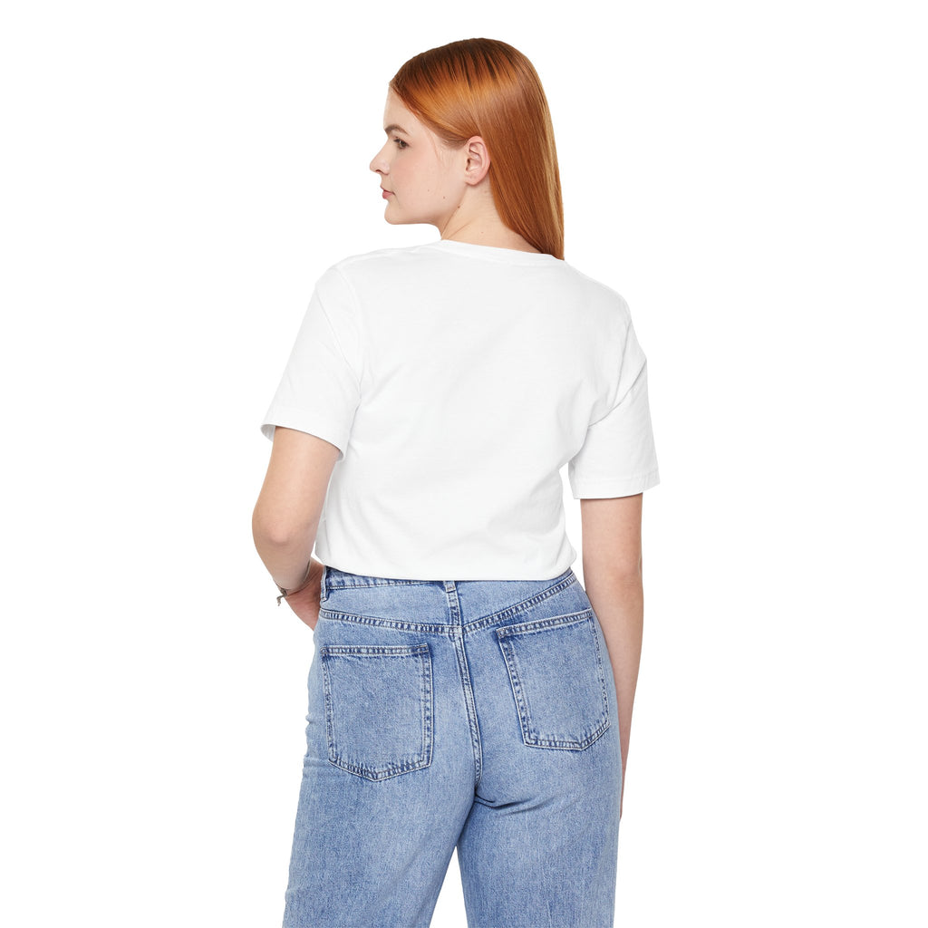 Classic White Tee — Unisex Jersey Short Sleeve T-Shirt