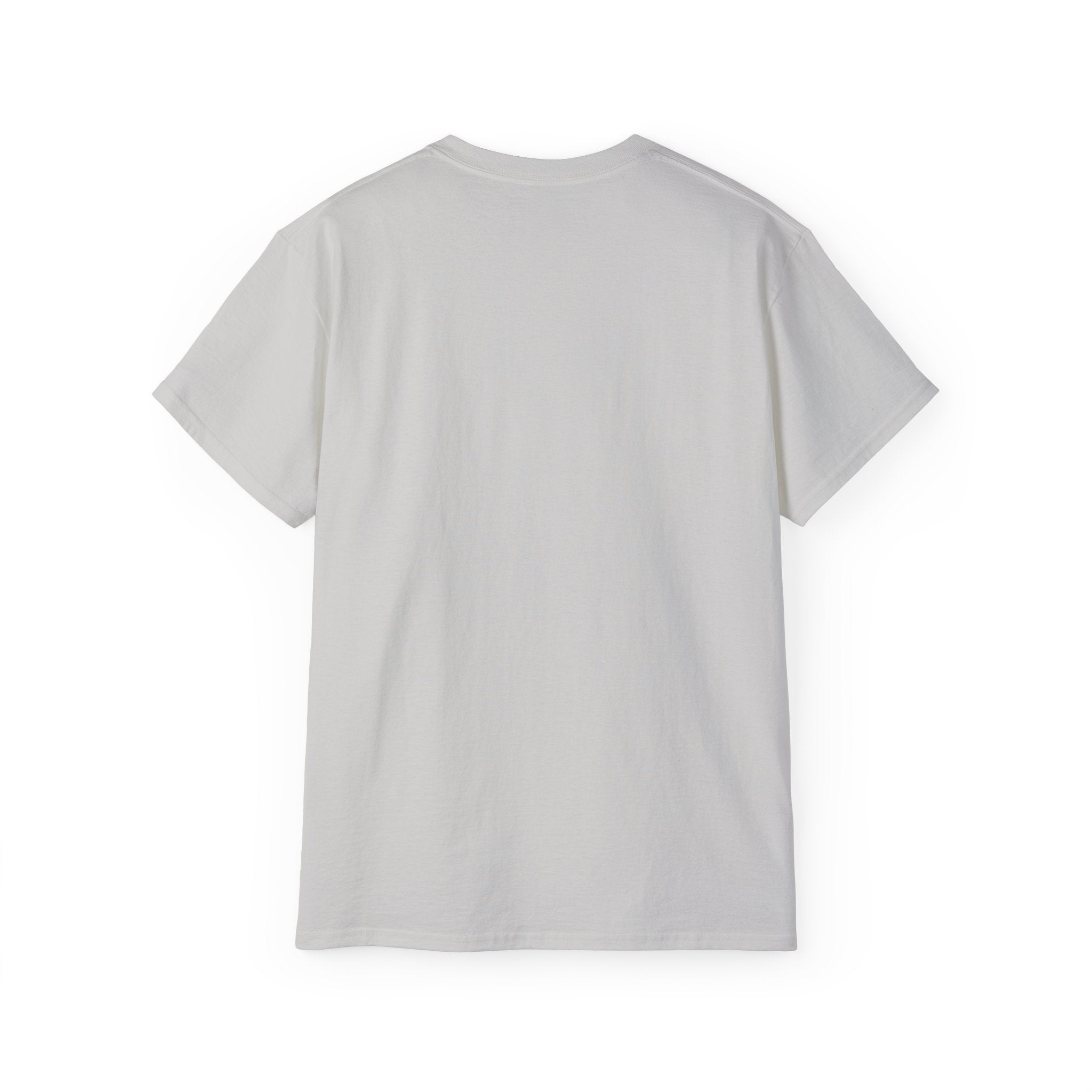 Classic White Cotton Tee - Plain Crewneck Shirt