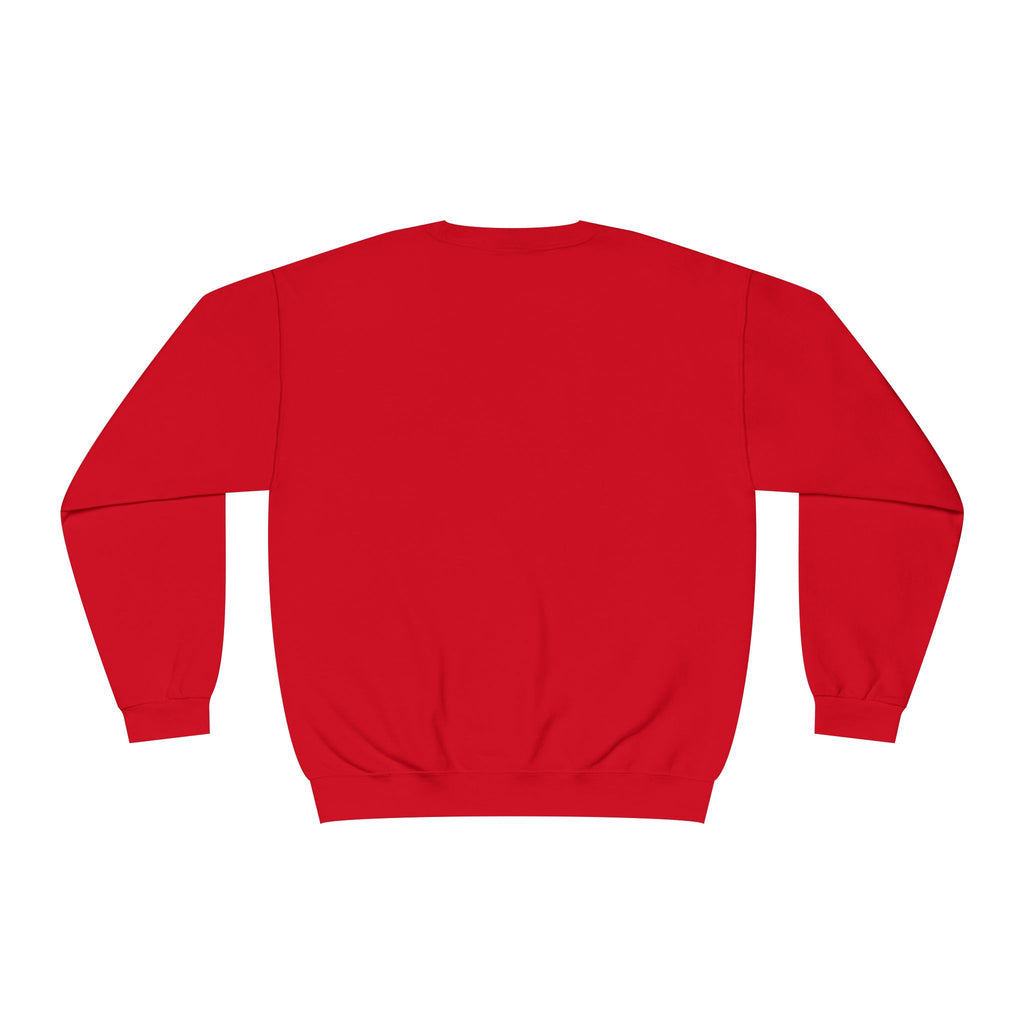 Classic White Crewneck Sweatshirt — Unisex Pullover
