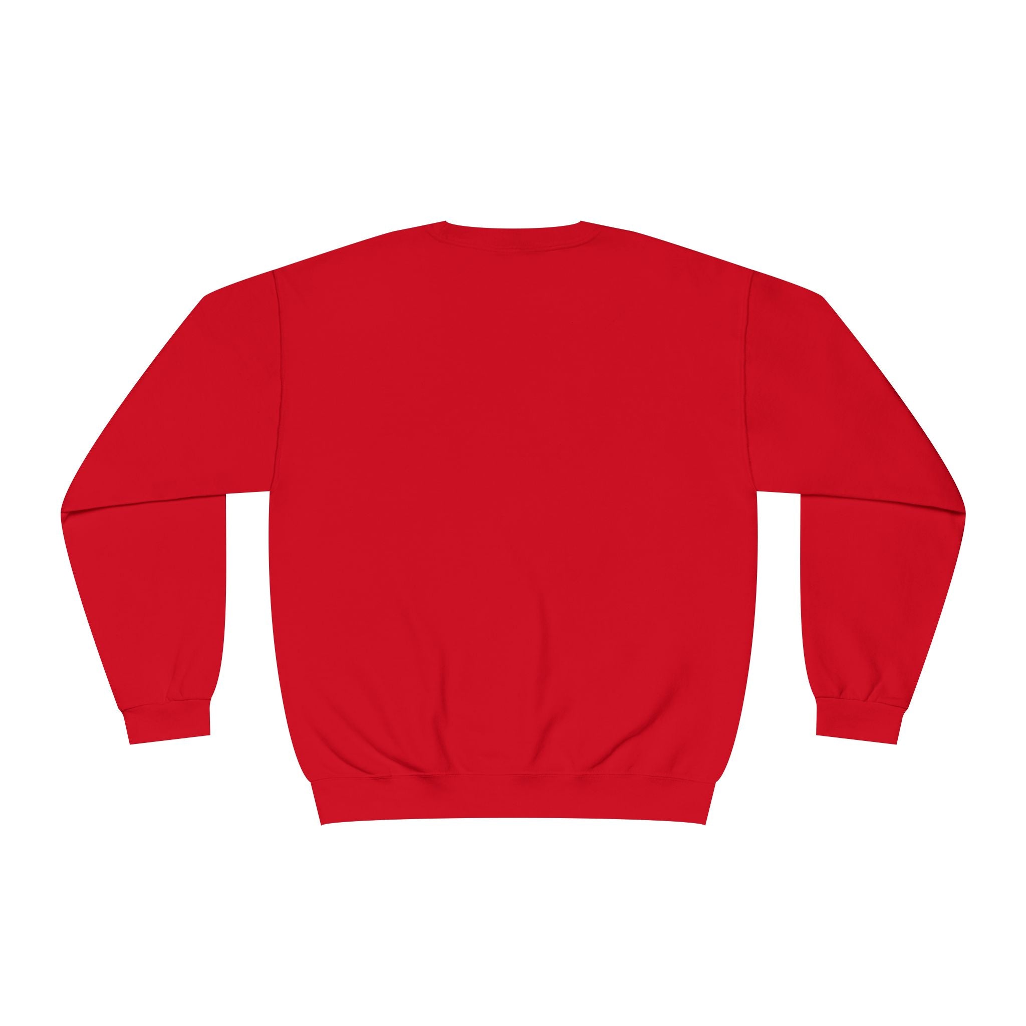 Classic White Crewneck Sweatshirt — Unisex Pullover