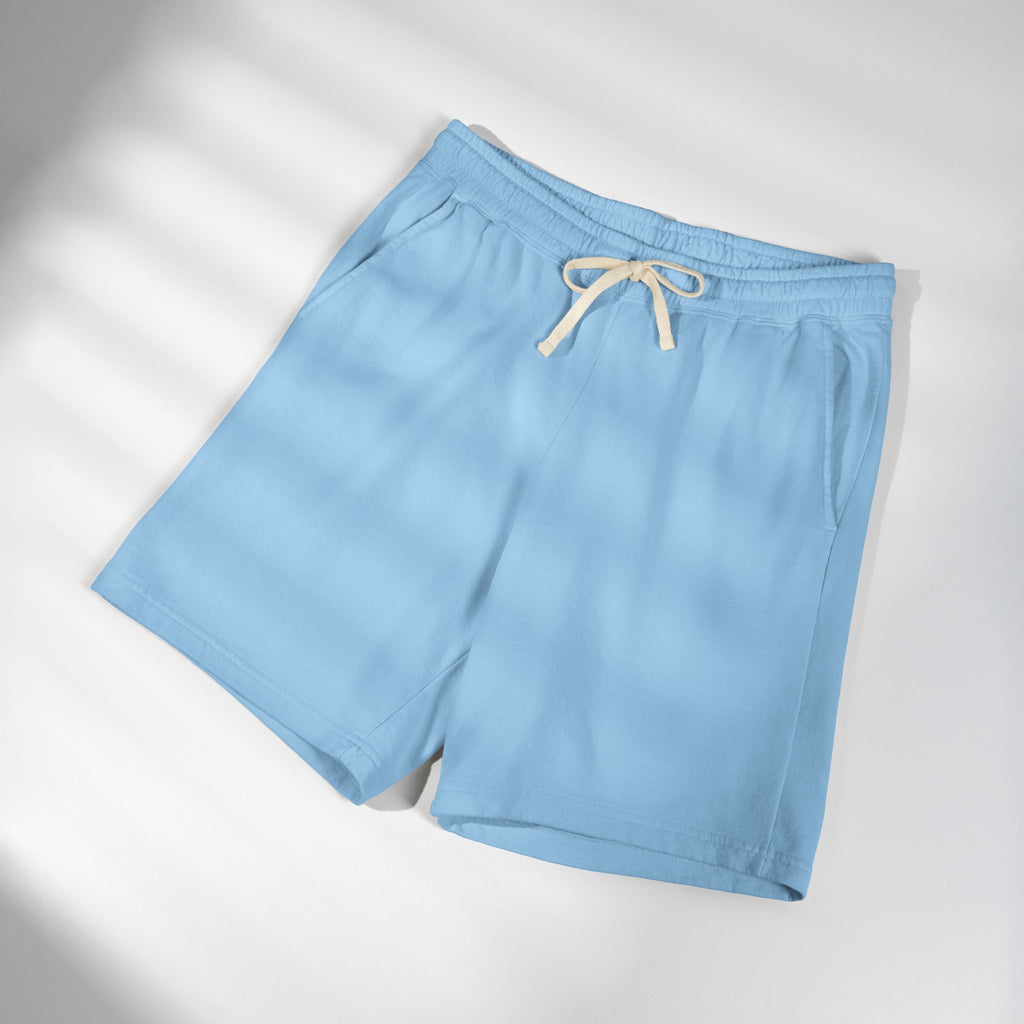 Lightweight Garment-Dyed Fleece Sweat Shorts