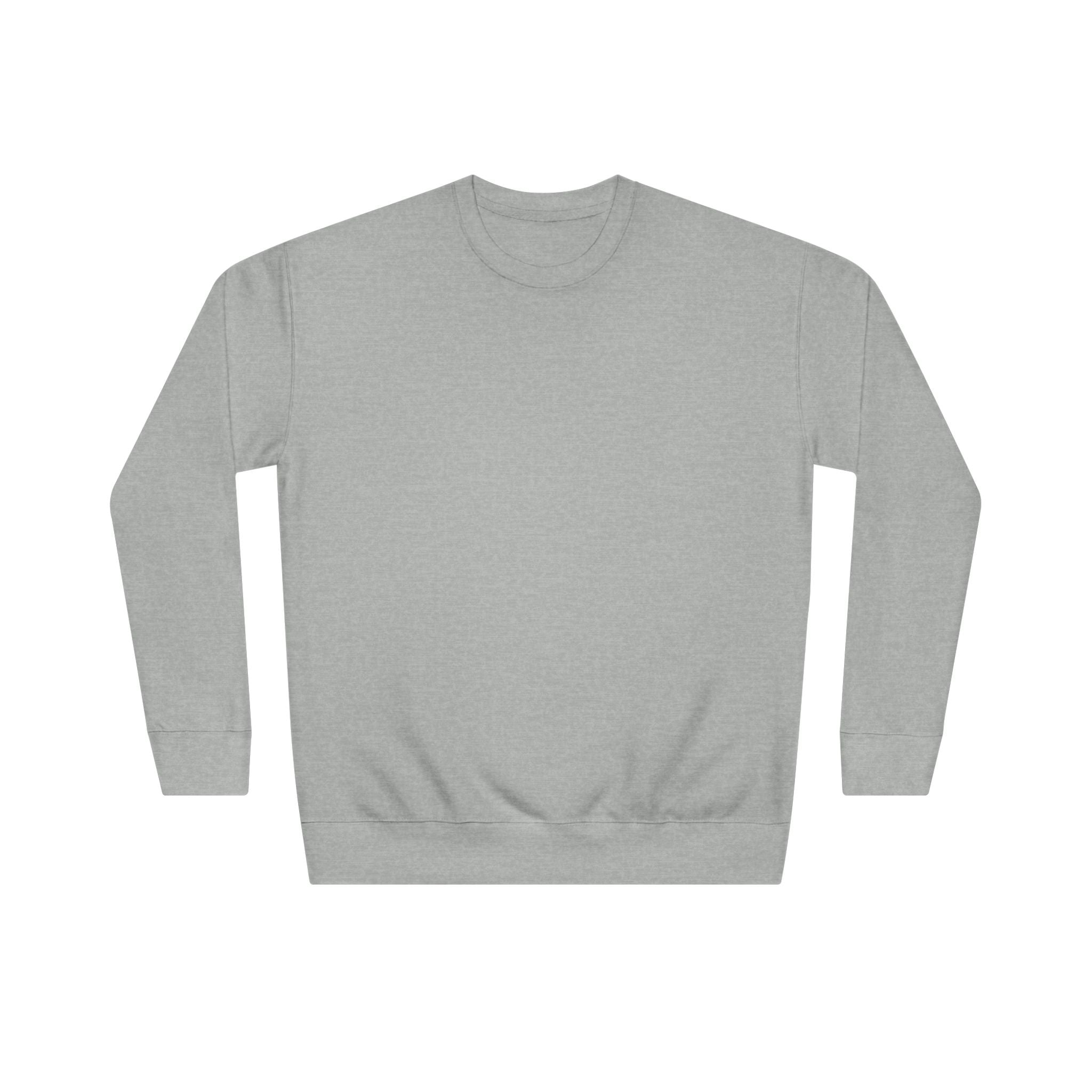 Crewneck Sweatshirt – Classic Coral Crew Sweatshirt, Cozy Everyday Pullover