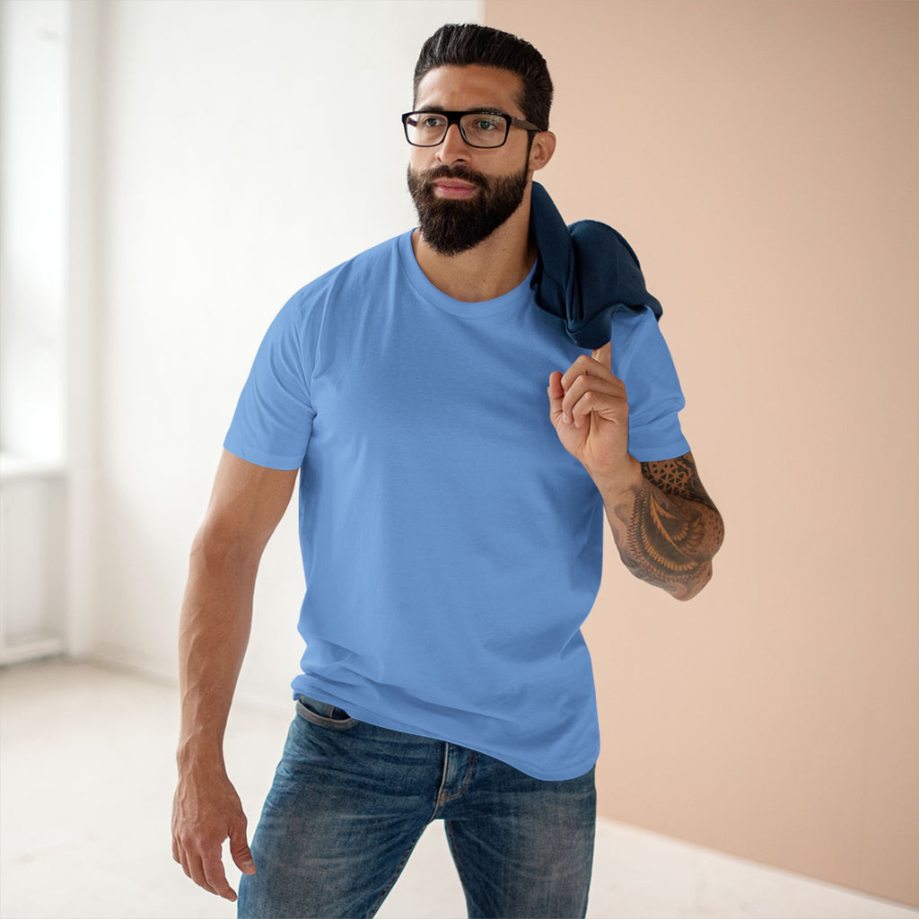 Classic White Tee — Adult Staple Crewneck T-Shirt