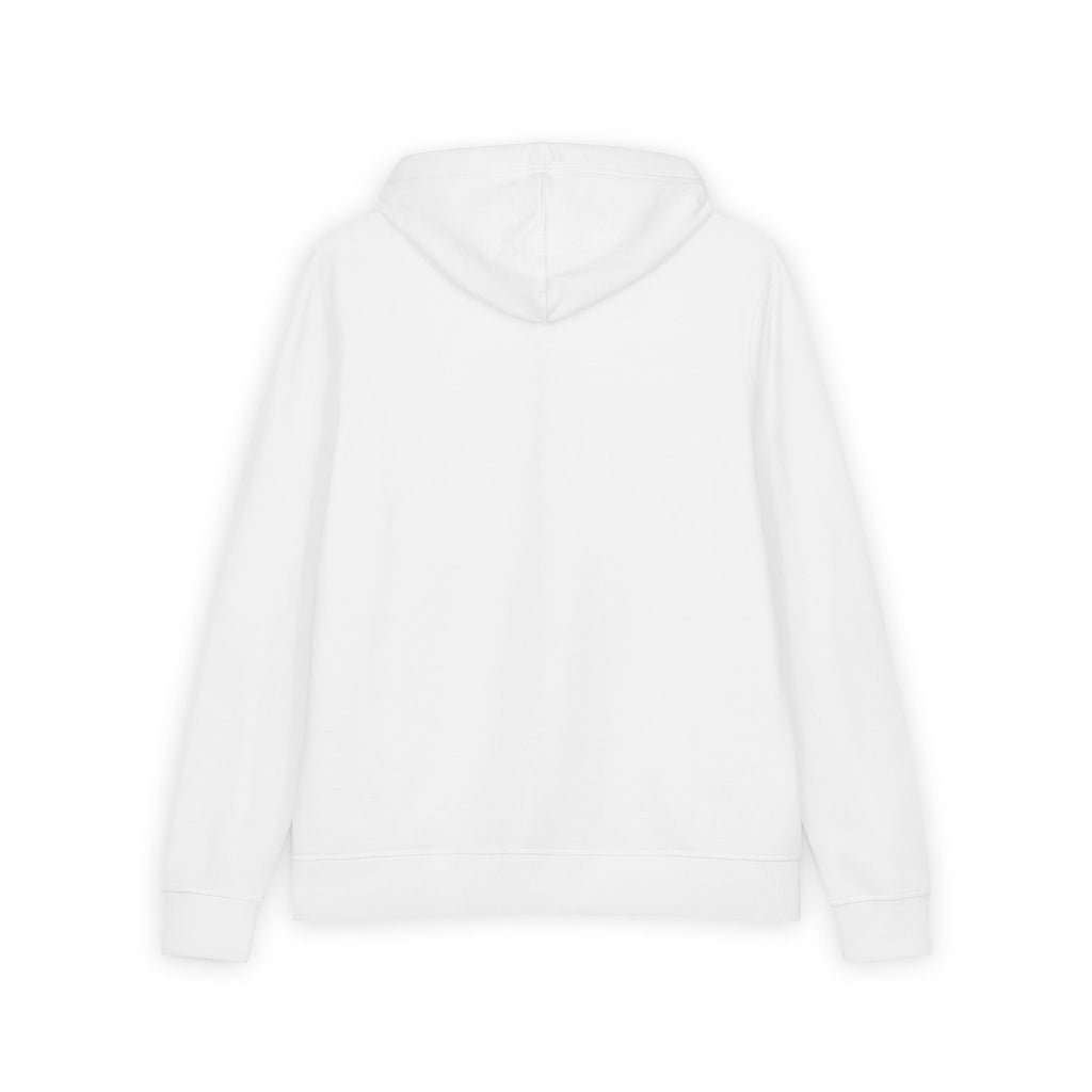Men's Full-Zip Hoodie — Classic White Re-Fleece Zip-Up