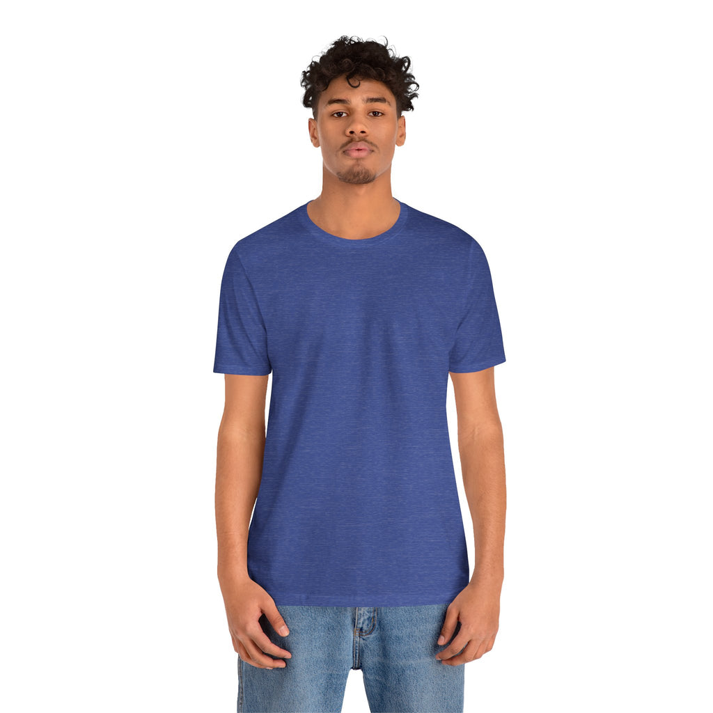 White Short Sleeve Tee — Minimal Classic Crewneck T-Shirt