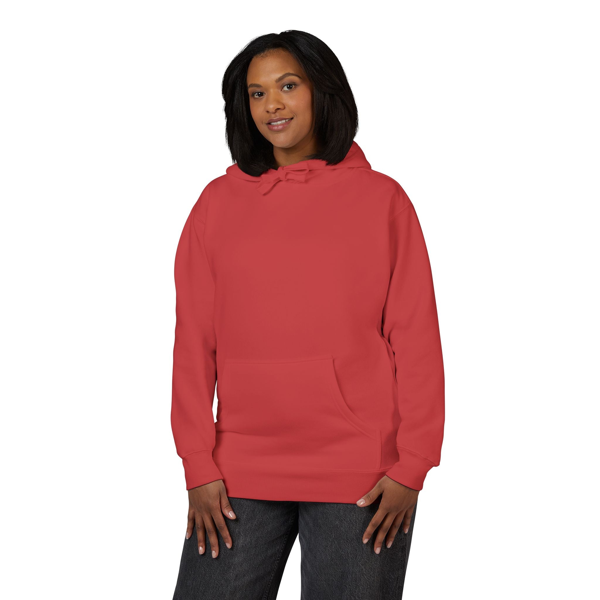 White Fleece Hoodie – Minimal Classic Pullover Hooded Sweatshirt