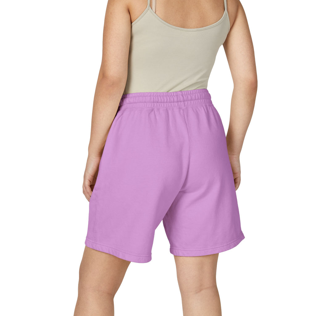 Unisex Garment-Dyed Lightweight Fleece Sweat Shorts