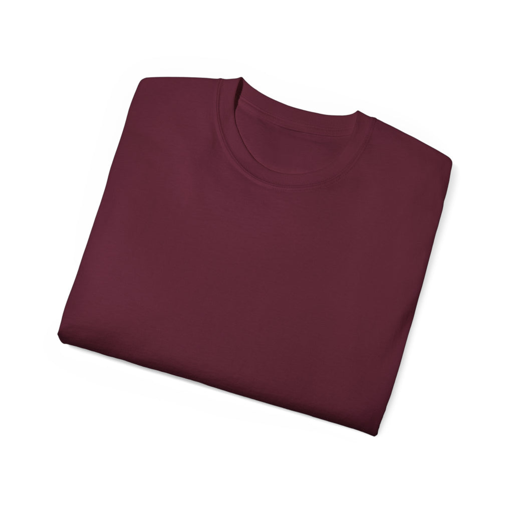 Classic White Cotton Tee - Plain Crewneck Shirt