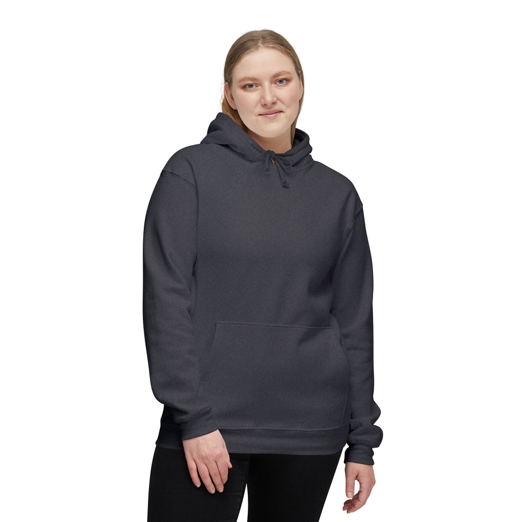 Classic White Hoodie — Made in USA Unisex Hooded Sweatshirt
