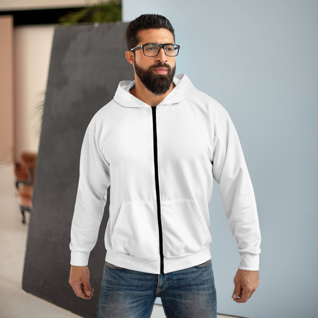 Zip Hoodie — Classic Unisex Full-Zip Hooded Jacket