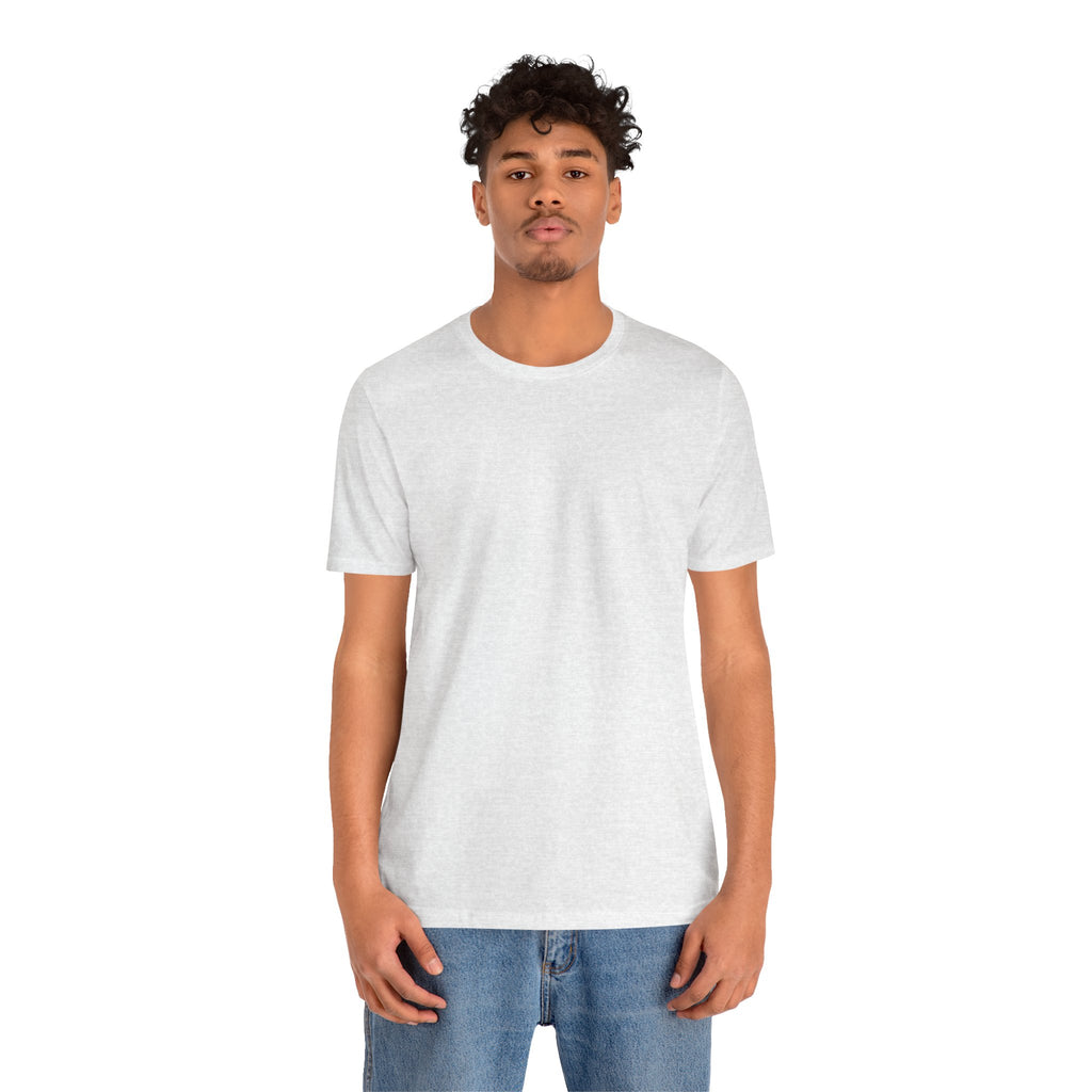White Short Sleeve Tee — Minimal Classic Crewneck T-Shirt