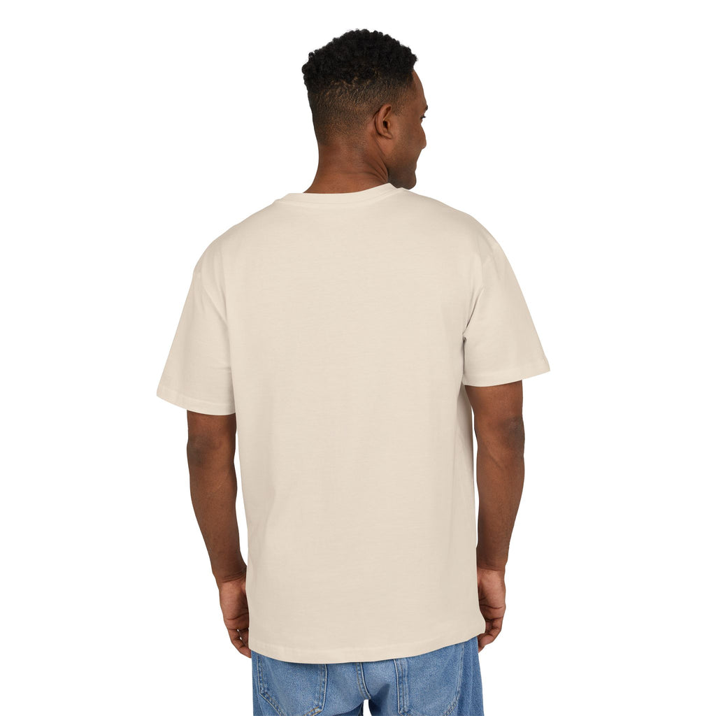 Oversized White Tee — Minimal Blank Heavy Cotton Oversize Shirt