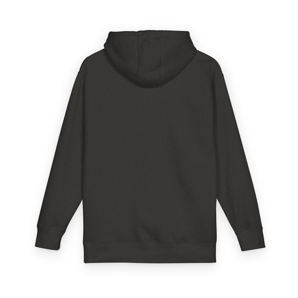 White Fleece Hoodie – Minimal Classic Pullover Hooded Sweatshirt