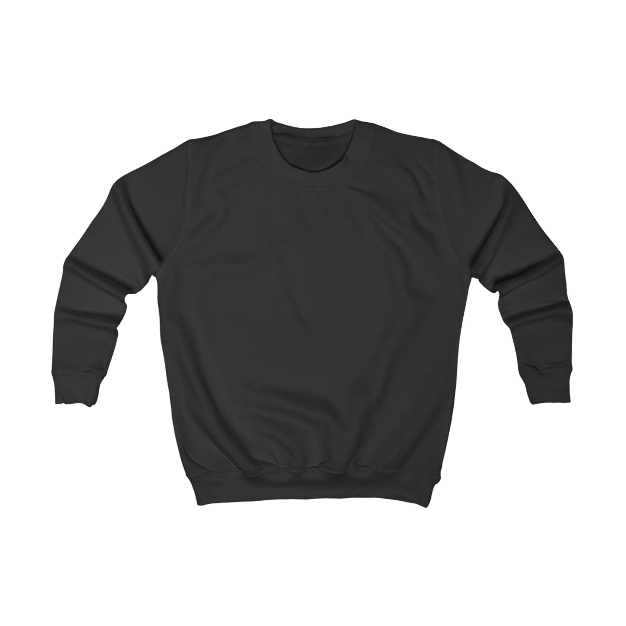 Kids Sweatshirt — Plain White Crewneck Youth Sweatshirt (Blank)
