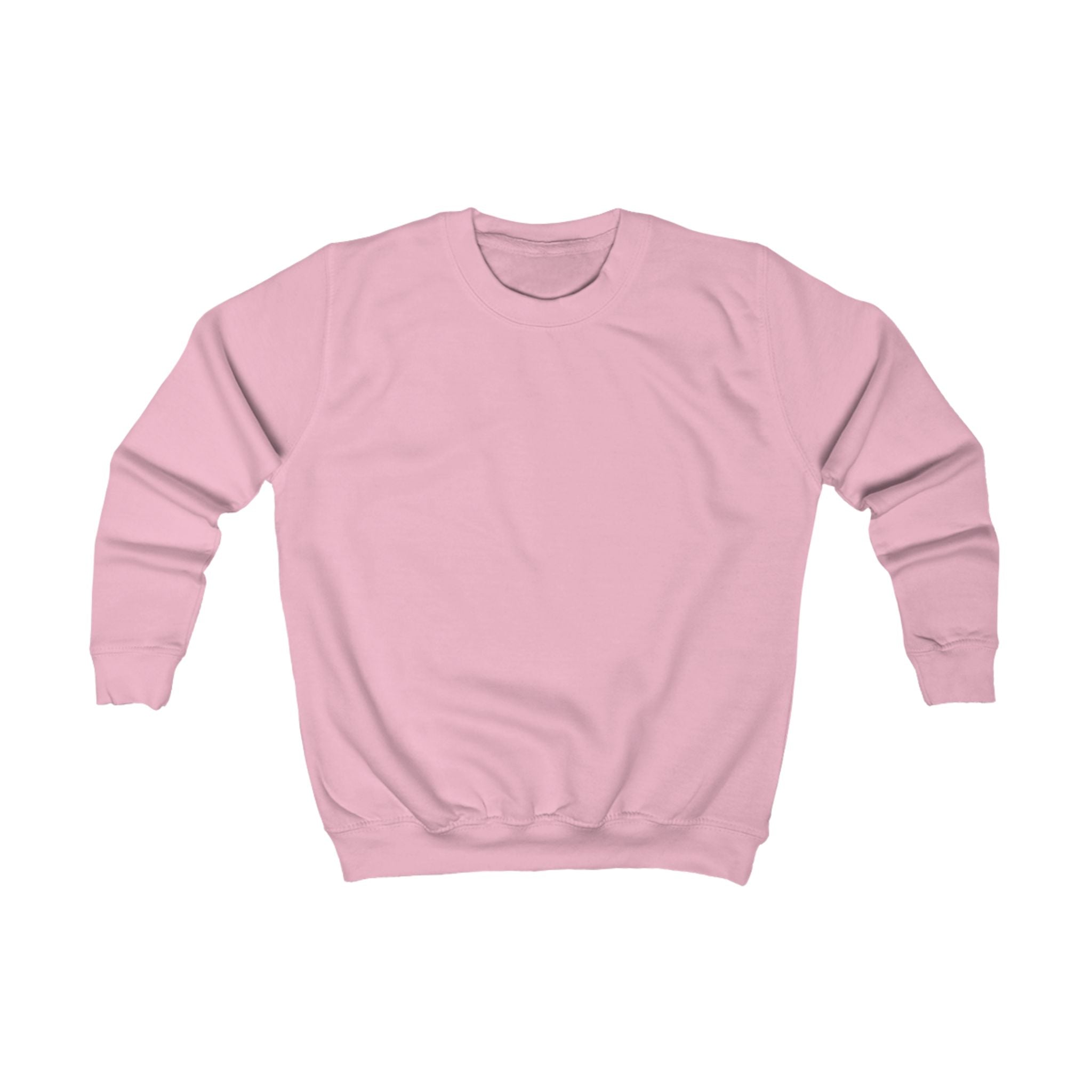 Kids Sweatshirt — Plain White Crewneck Youth Sweatshirt (Blank)