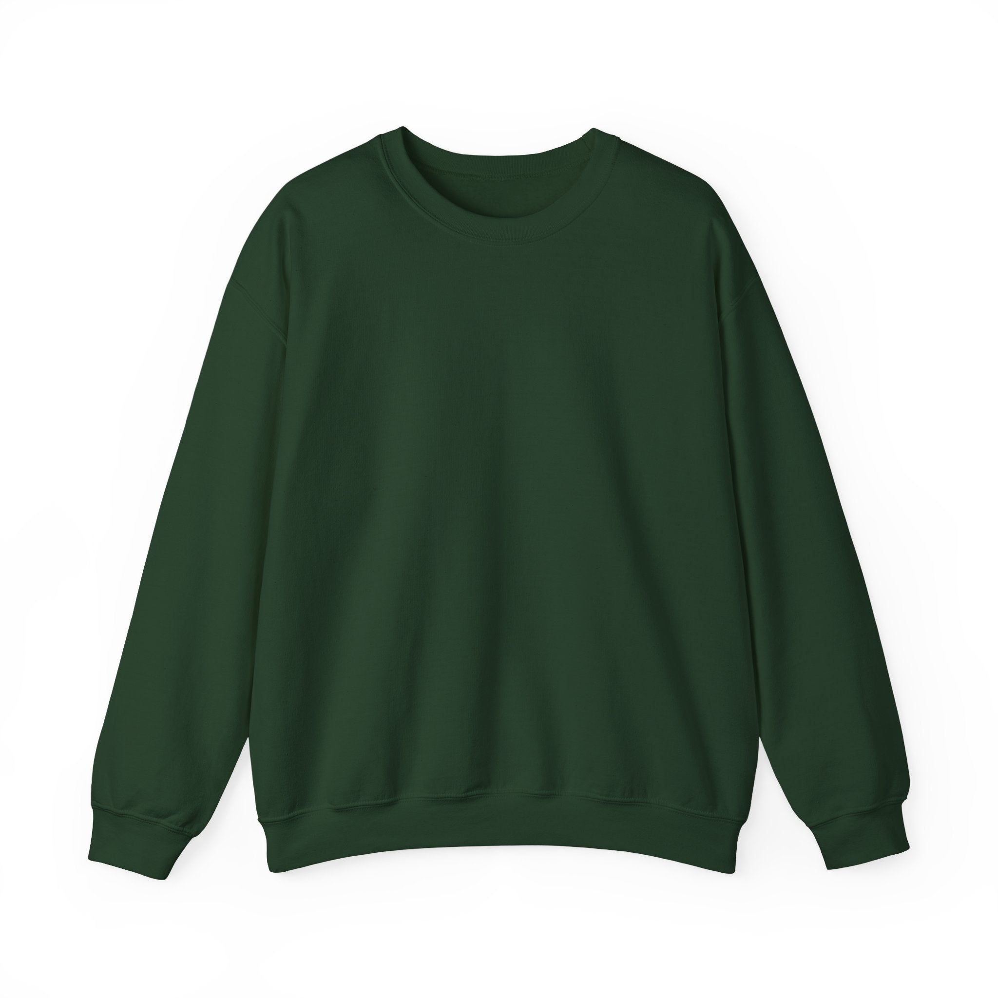 Crewneck Sweatshirt – Minimal White Classic Crewneck