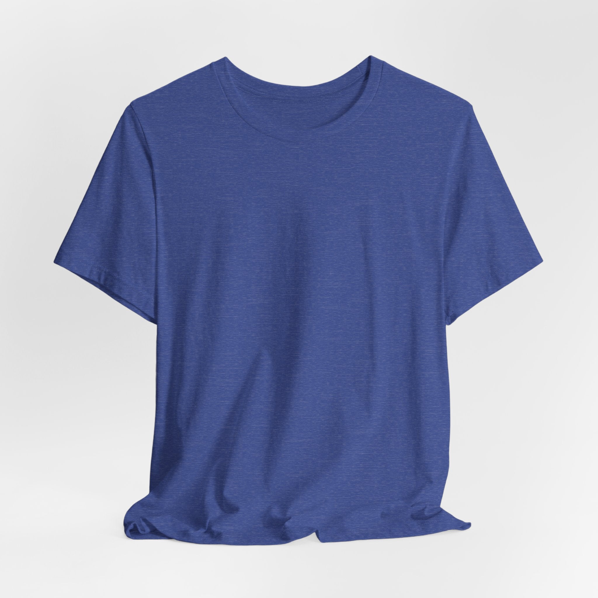 White Short Sleeve Tee — Minimal Classic Crewneck T-Shirt