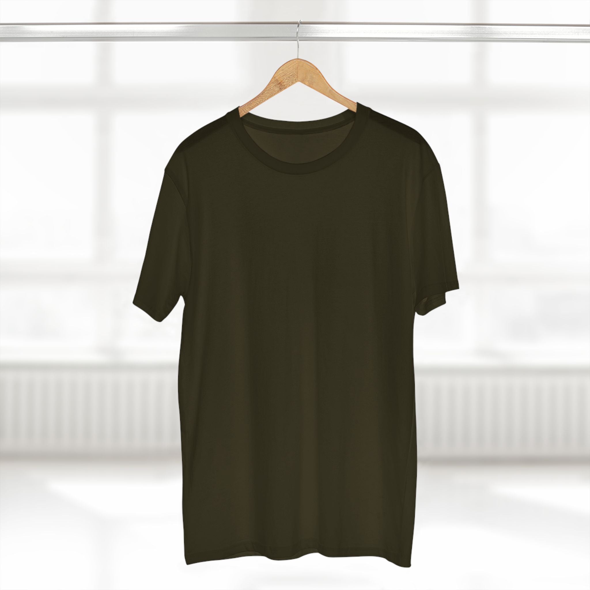 Classic White Tee — Adult Staple Crewneck T-Shirt