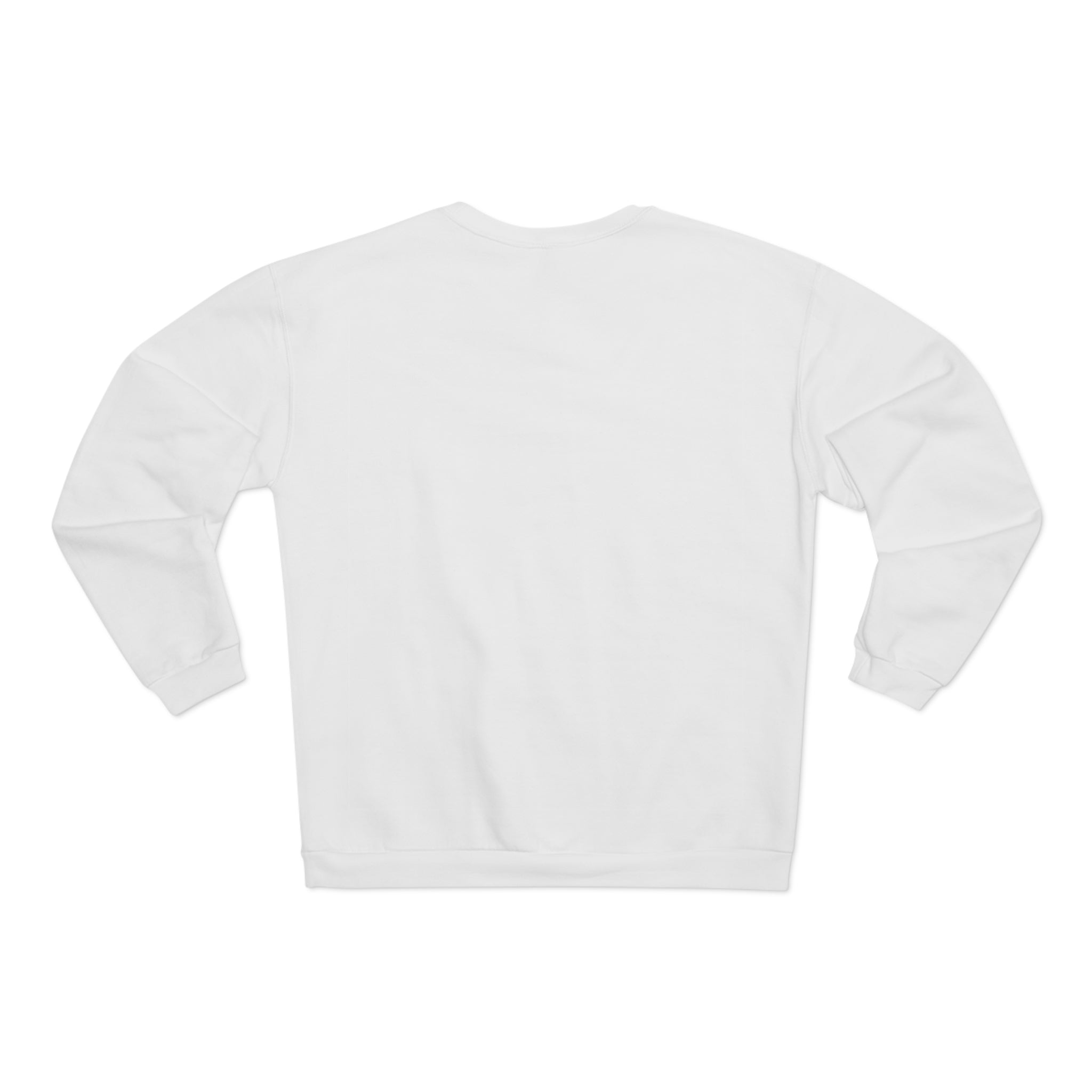 Classic White Crewneck Sweatshirt — Minimal Everyday Pullover
