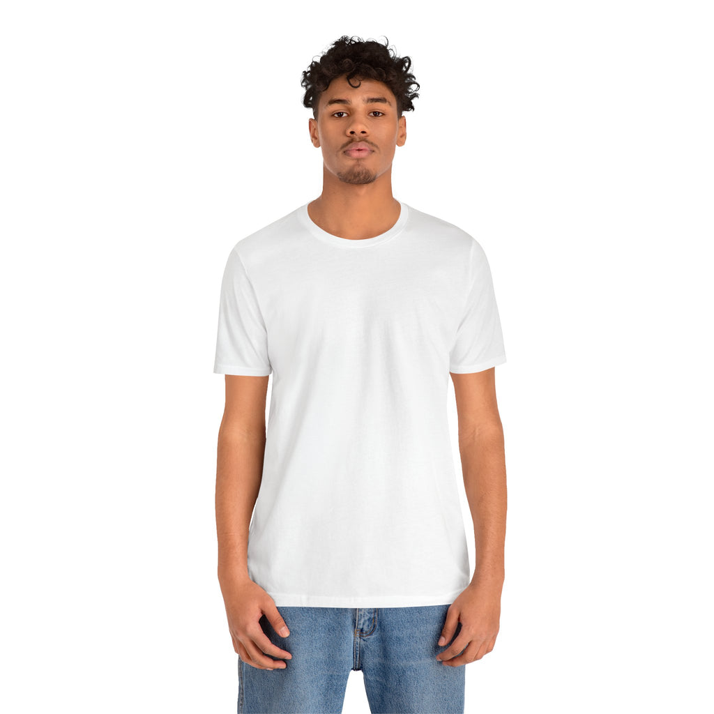 White Short Sleeve Tee — Minimal Classic Crewneck T-Shirt