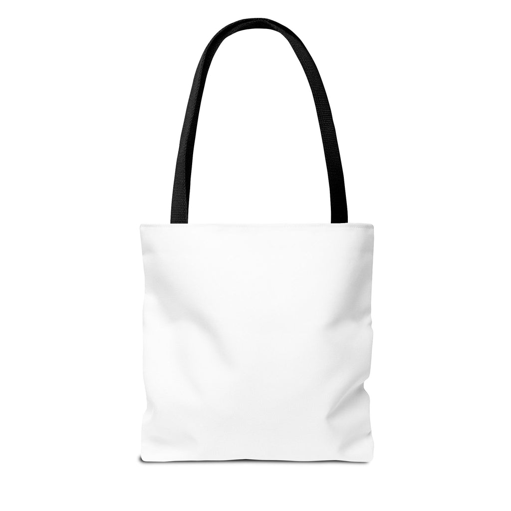 Custom All-Over Print Tote Bag — Blank White Canvas Shoulder Tote