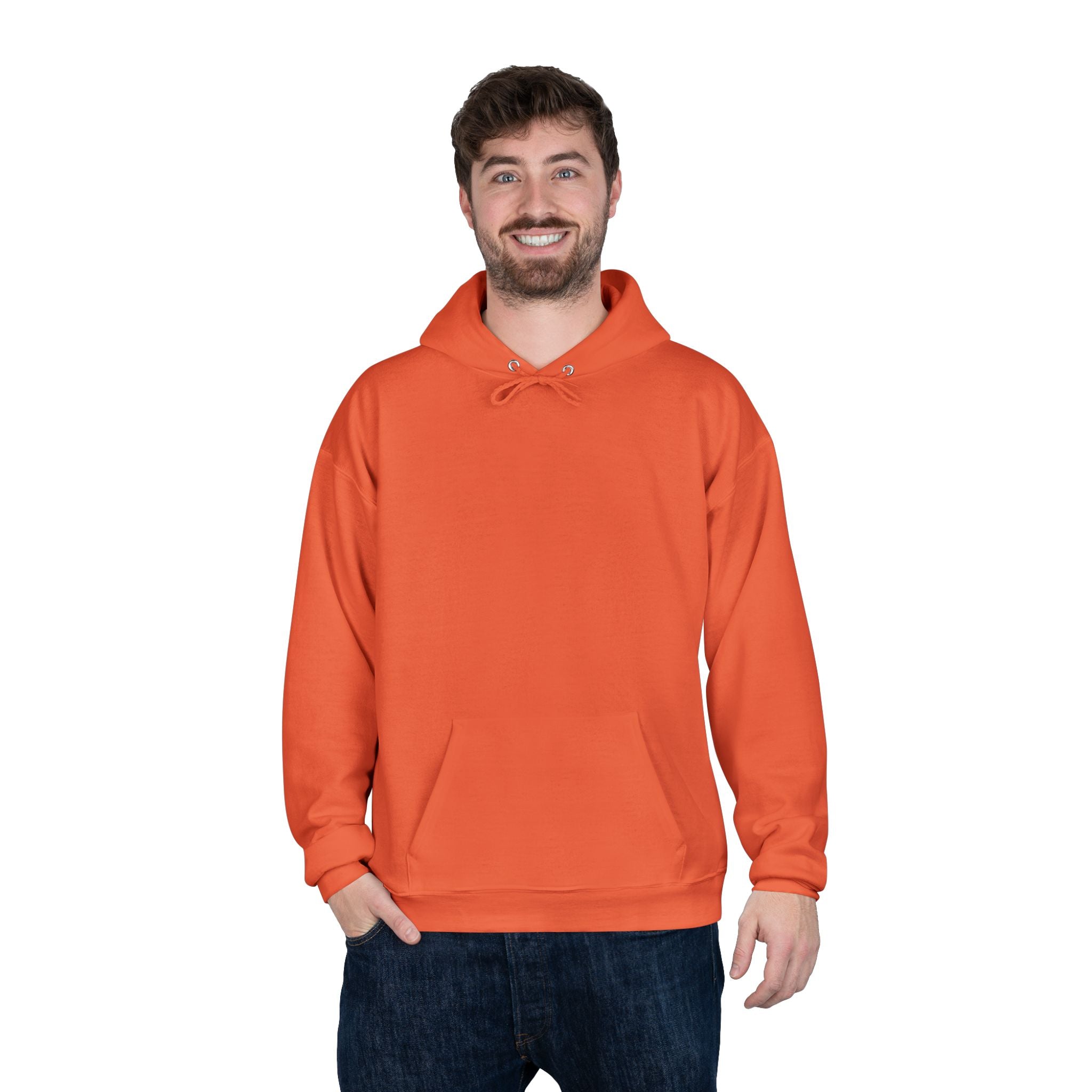 Eco-Friendly White Pullover Hoodie