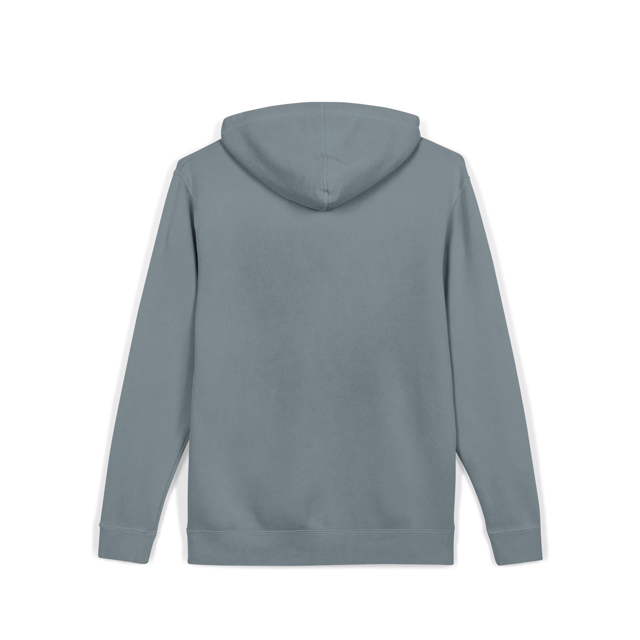 Pigment-Dyed Hoodie — Washed Blush Pullover Hooded Sweatshirt