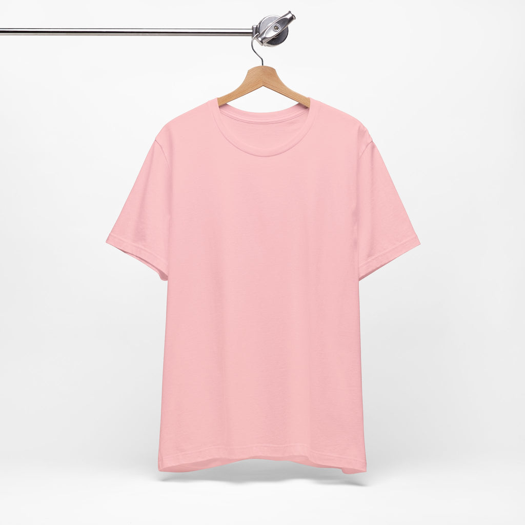 White Short Sleeve Tee — Minimal Classic Crewneck T-Shirt
