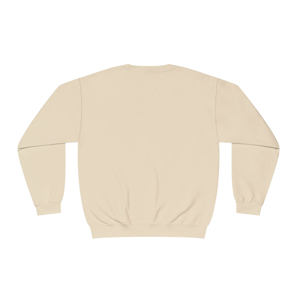 Classic White Crewneck Sweatshirt — Unisex Pullover