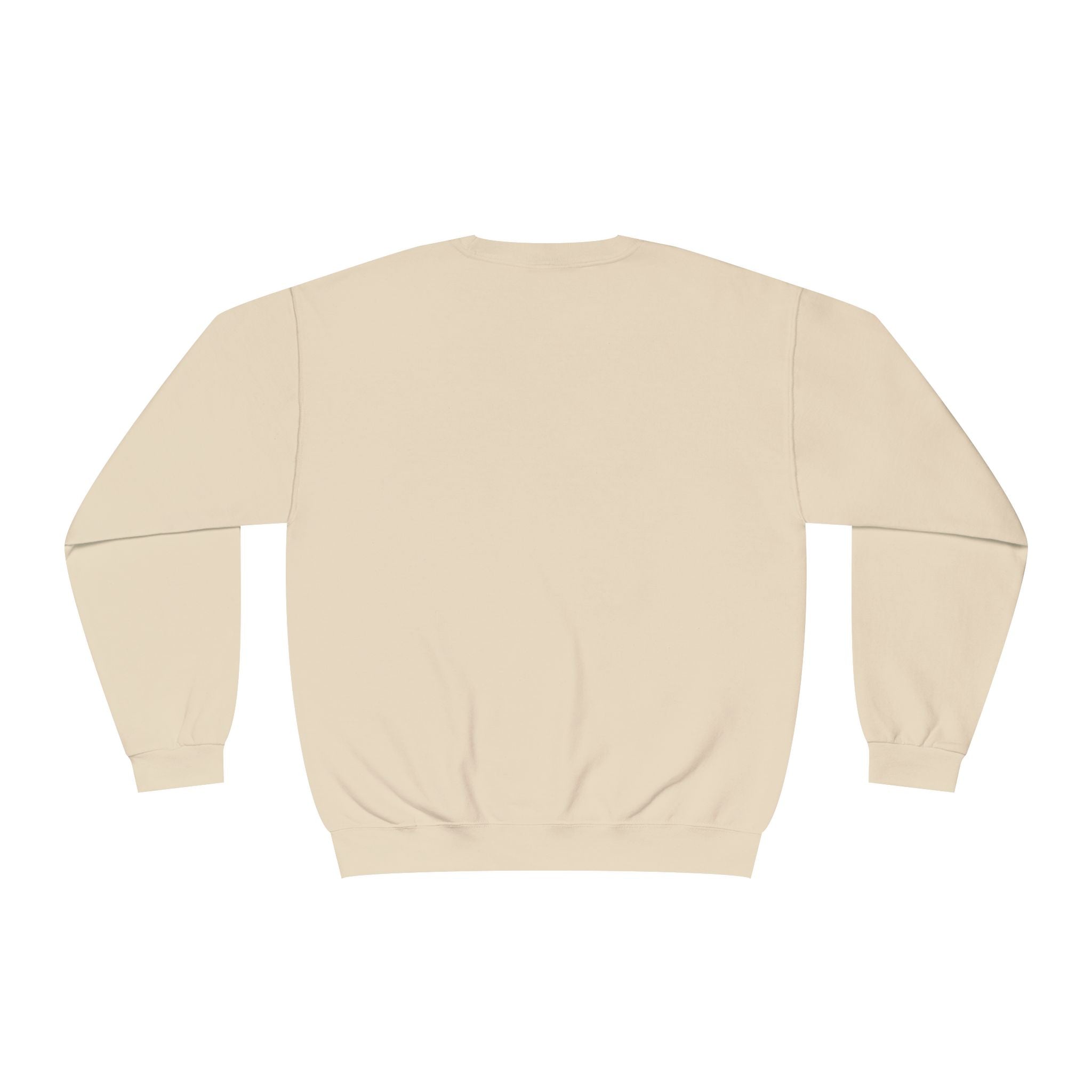 Classic White Crewneck Sweatshirt — Unisex Pullover