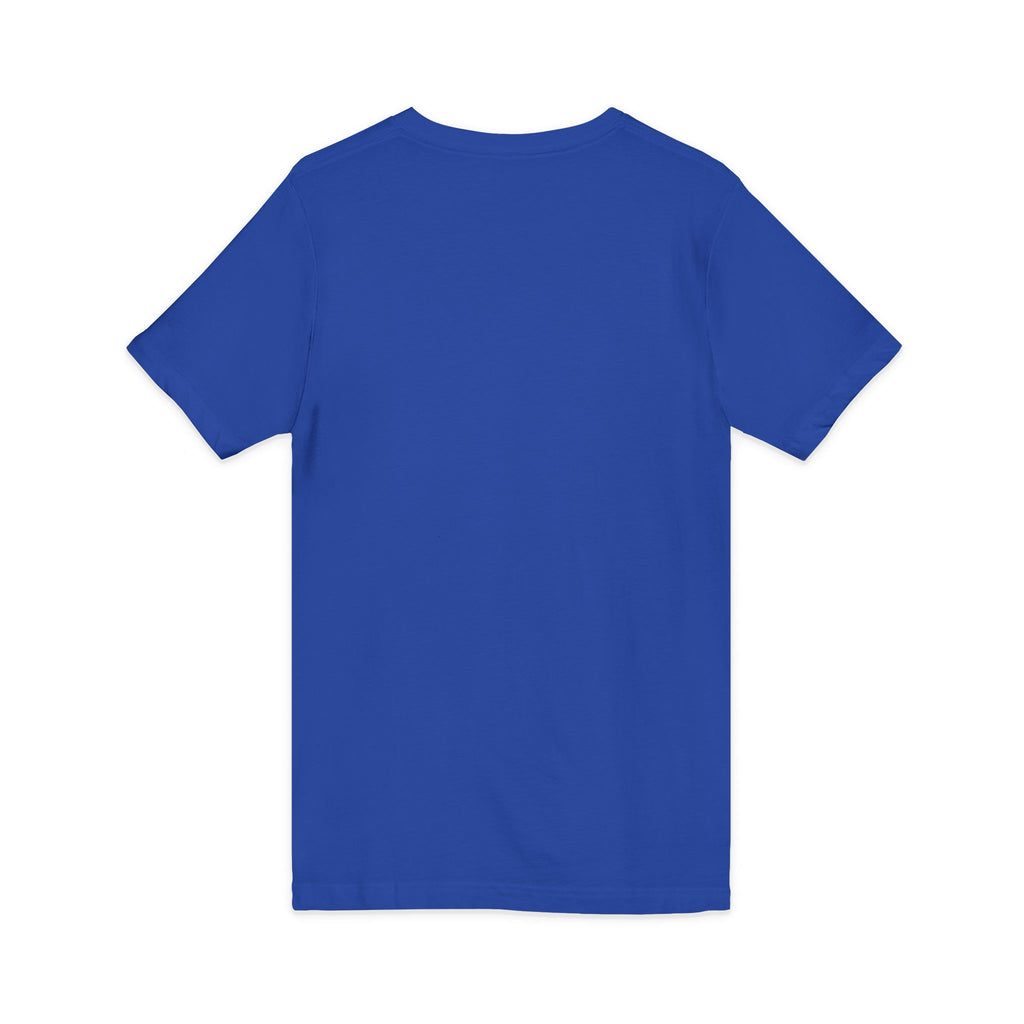 V-Neck Jersey Tee — Classic White Short Sleeve T-Shirt