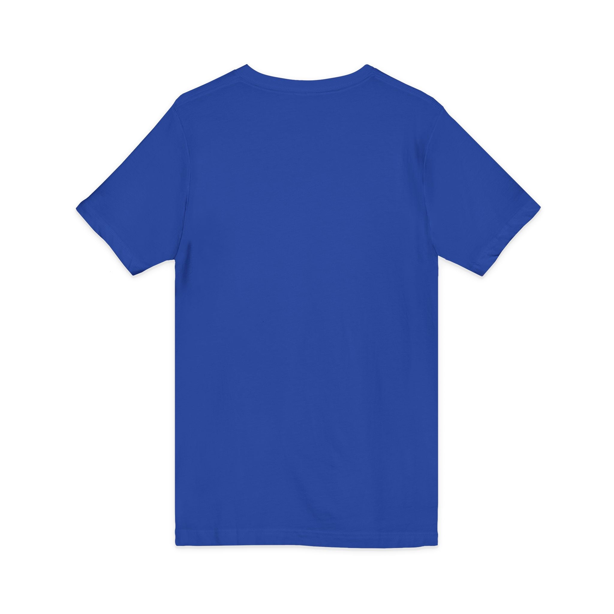 V-Neck Jersey Tee — Classic White Short Sleeve T-Shirt