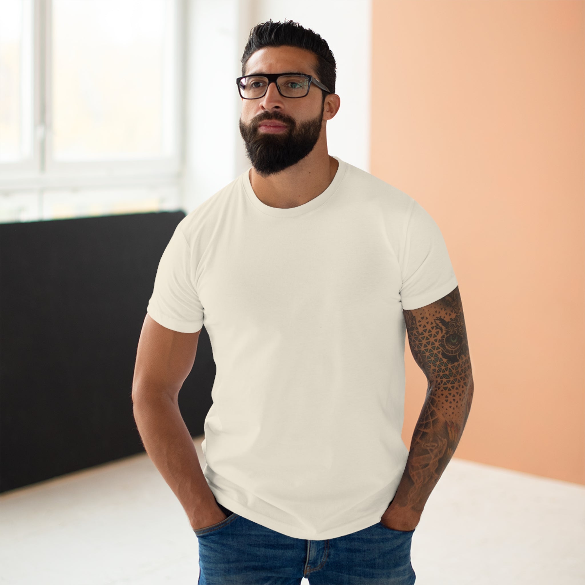 Men's Classic White T-Shirt