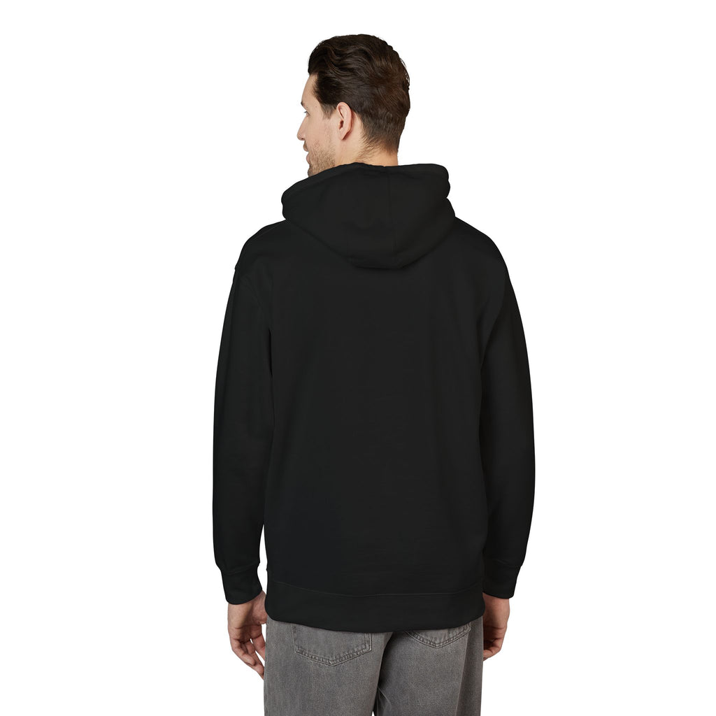 White Fleece Hoodie – Minimal Classic Pullover Hooded Sweatshirt