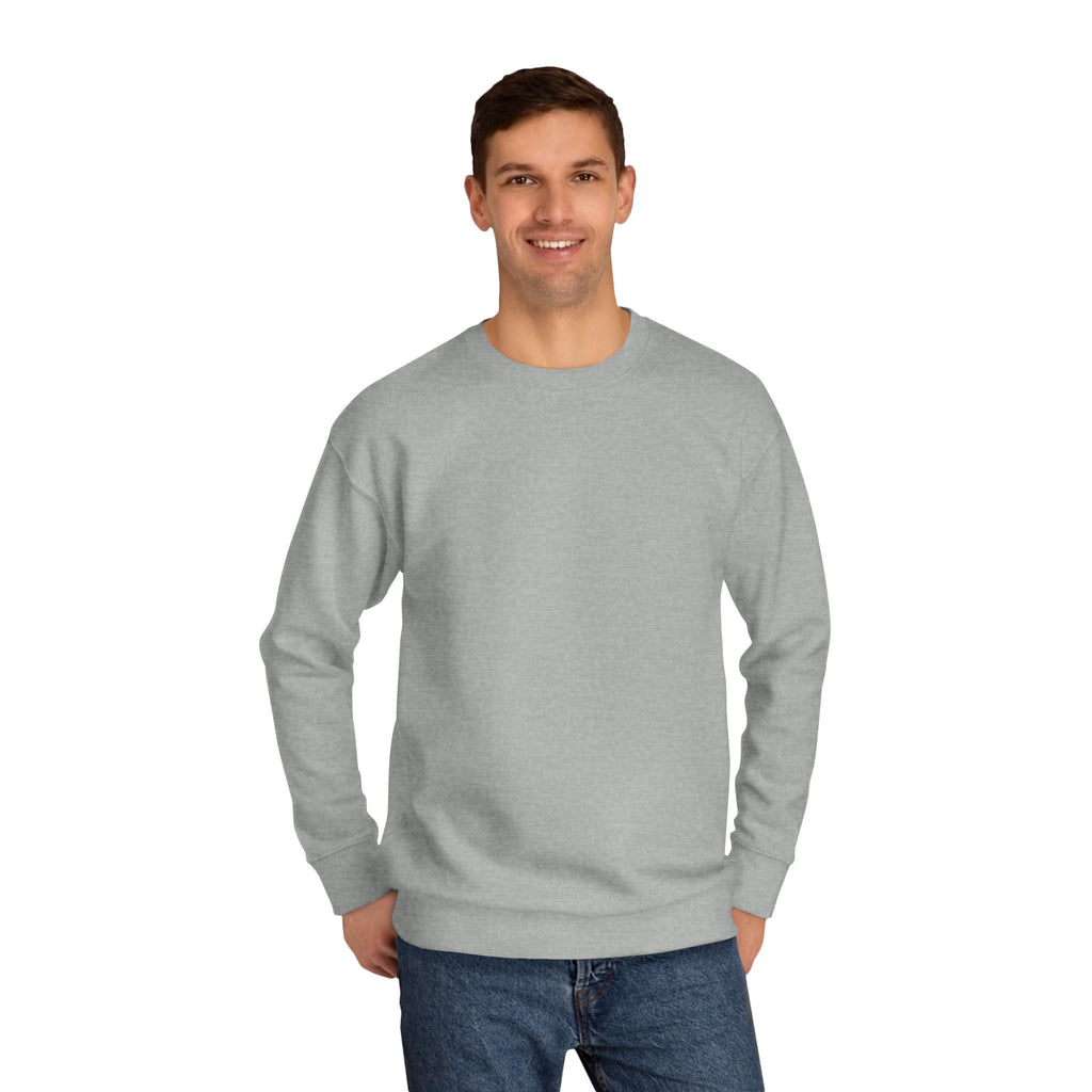 Crewneck Sweatshirt – Classic Coral Crew Sweatshirt, Cozy Everyday Pullover