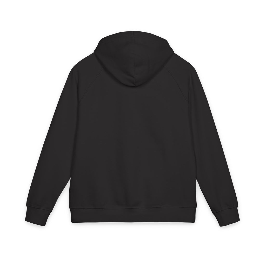 Eco Raglan Hoodie — Embroidered Sustainable Pullover