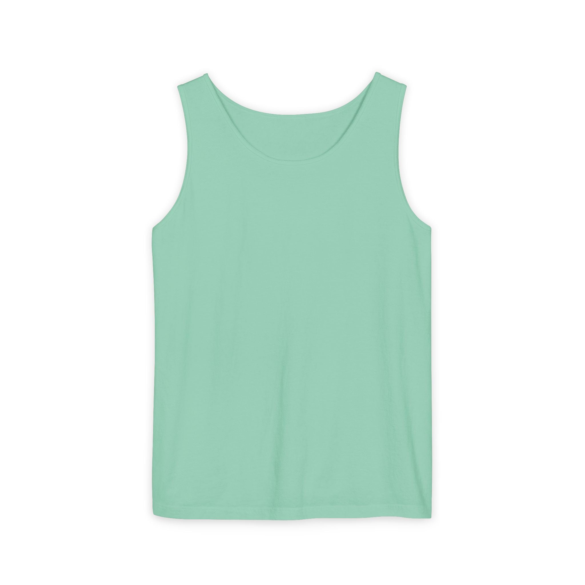 Classic White Tank Top — Everyday Garment-Dyed Casual Tank