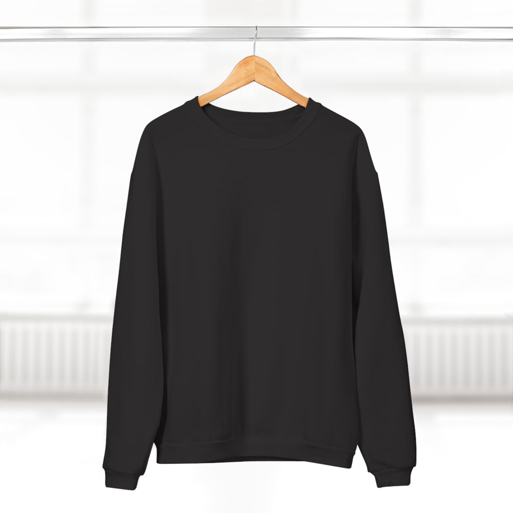 Classic White Crewneck Sweatshirt — Minimal Everyday Pullover
