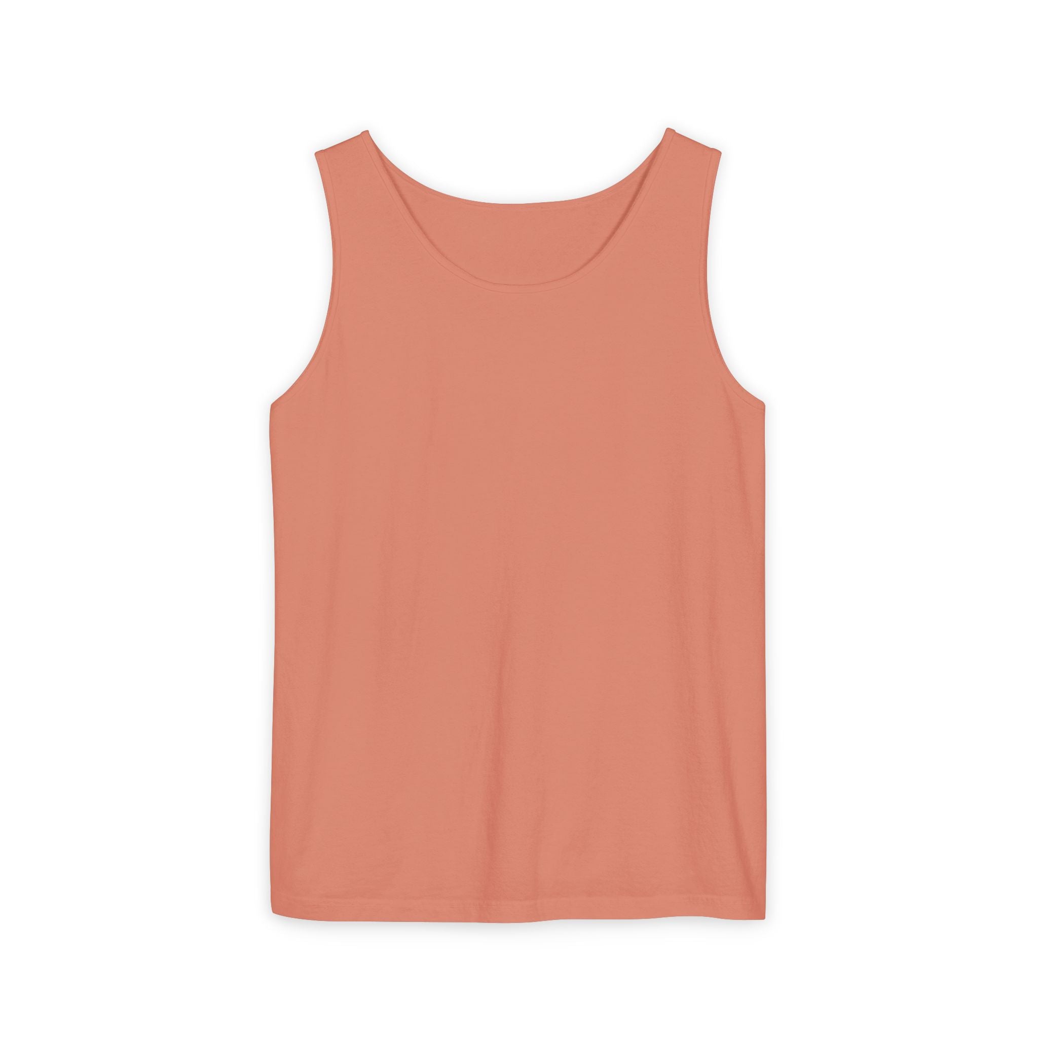 Classic White Tank Top — Everyday Garment-Dyed Casual Tank