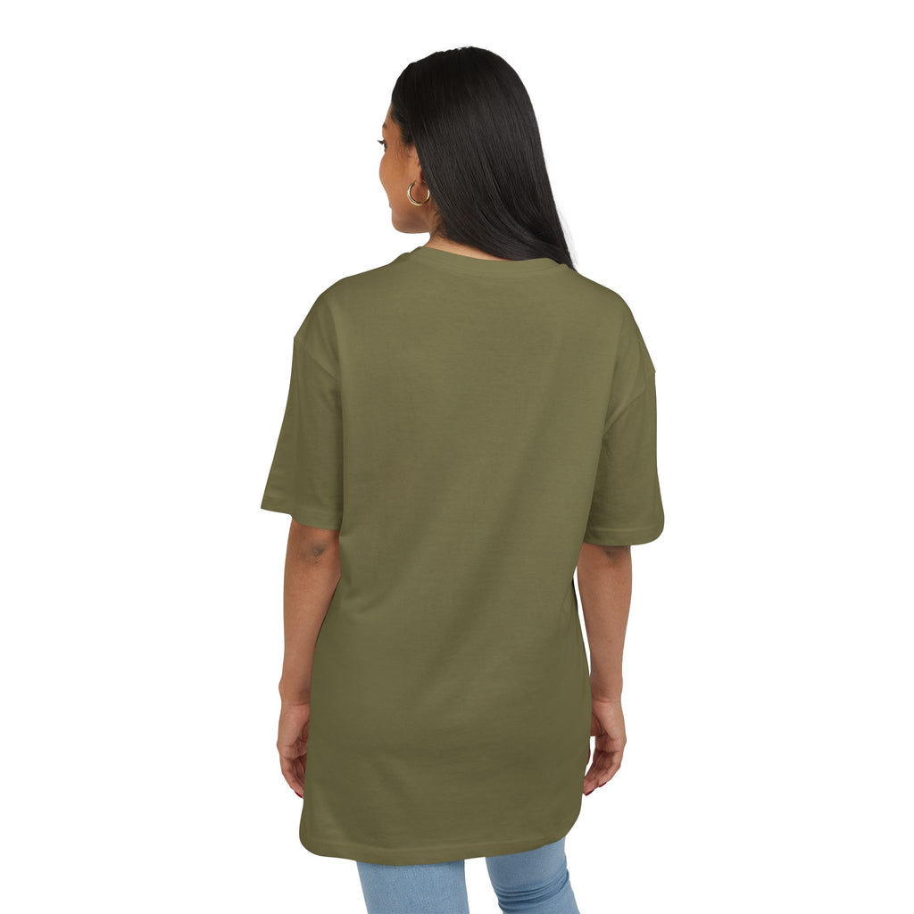 Oversized White Tee — Minimal Blank Heavy Cotton Oversize Shirt