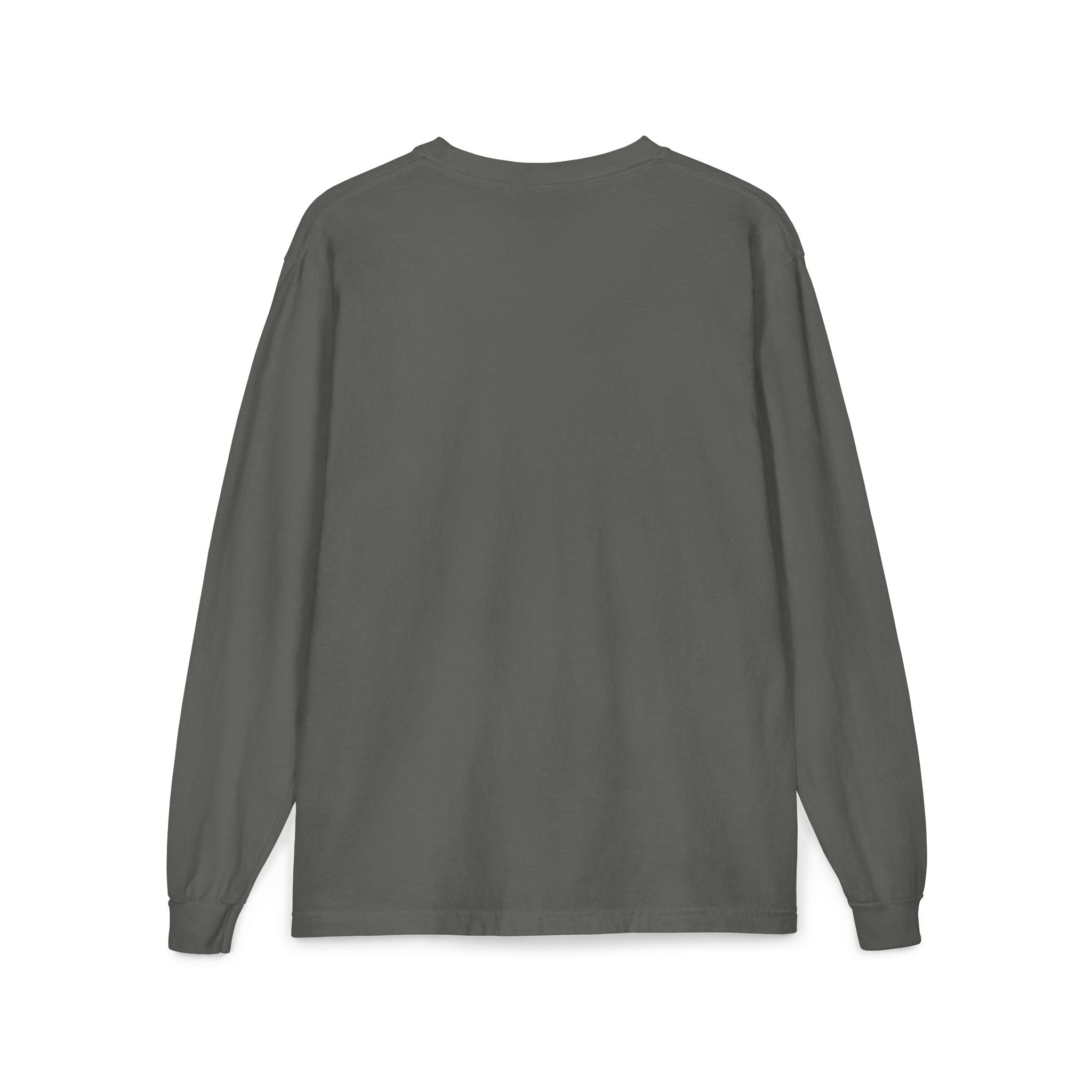 Long Sleeve Pocket Tee — Classic White Cotton Shirt