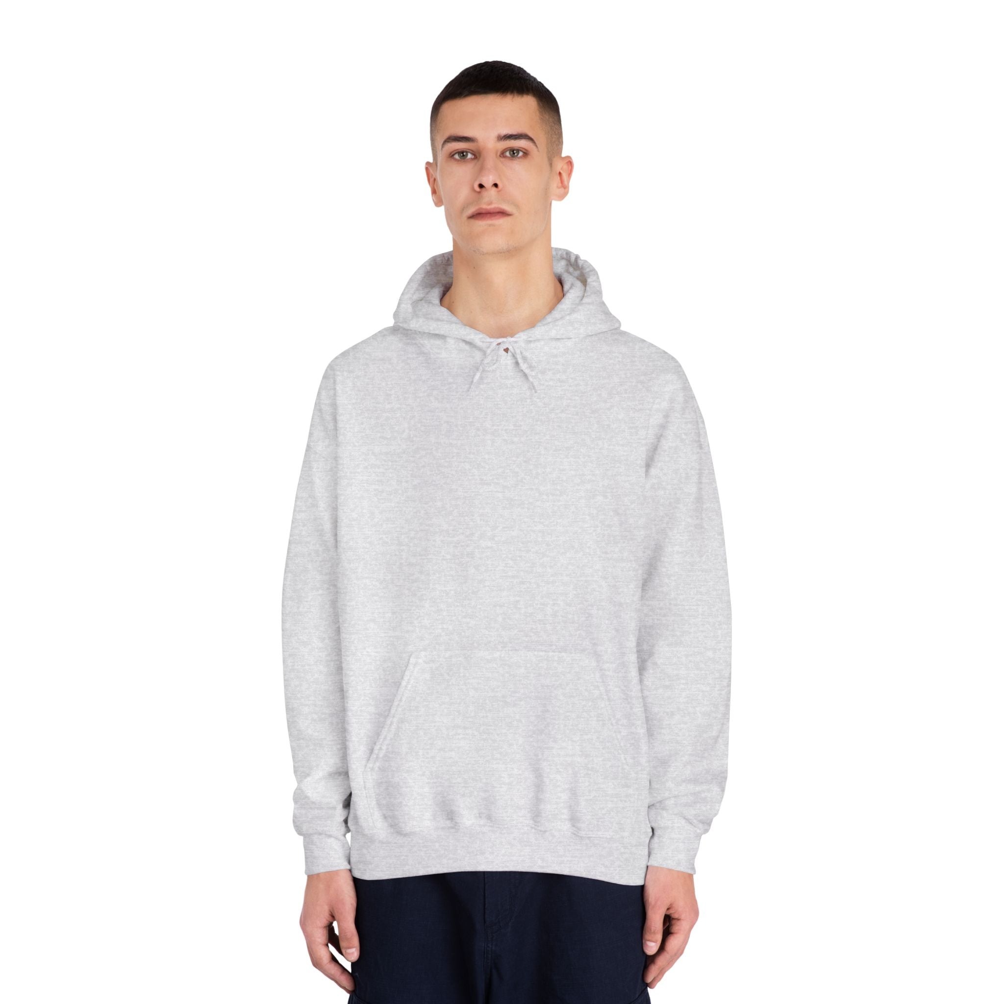 Blank White Hooded Sweatshirt