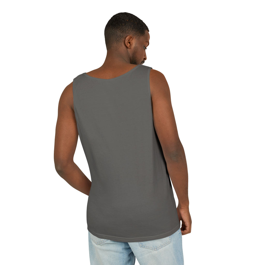 Classic White Tank Top — Everyday Garment-Dyed Casual Tank
